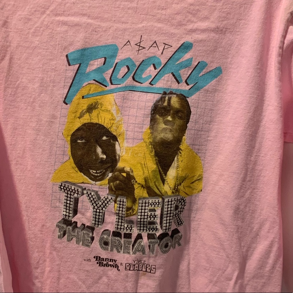 A$AP Rocky & Tyler the Creator Official Tour shirt